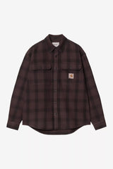 CARHARTT WIP EDMANDS CHECK PALISANDE