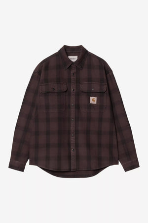CARHARTT WIP EDMANDS CHECK PALISANDE