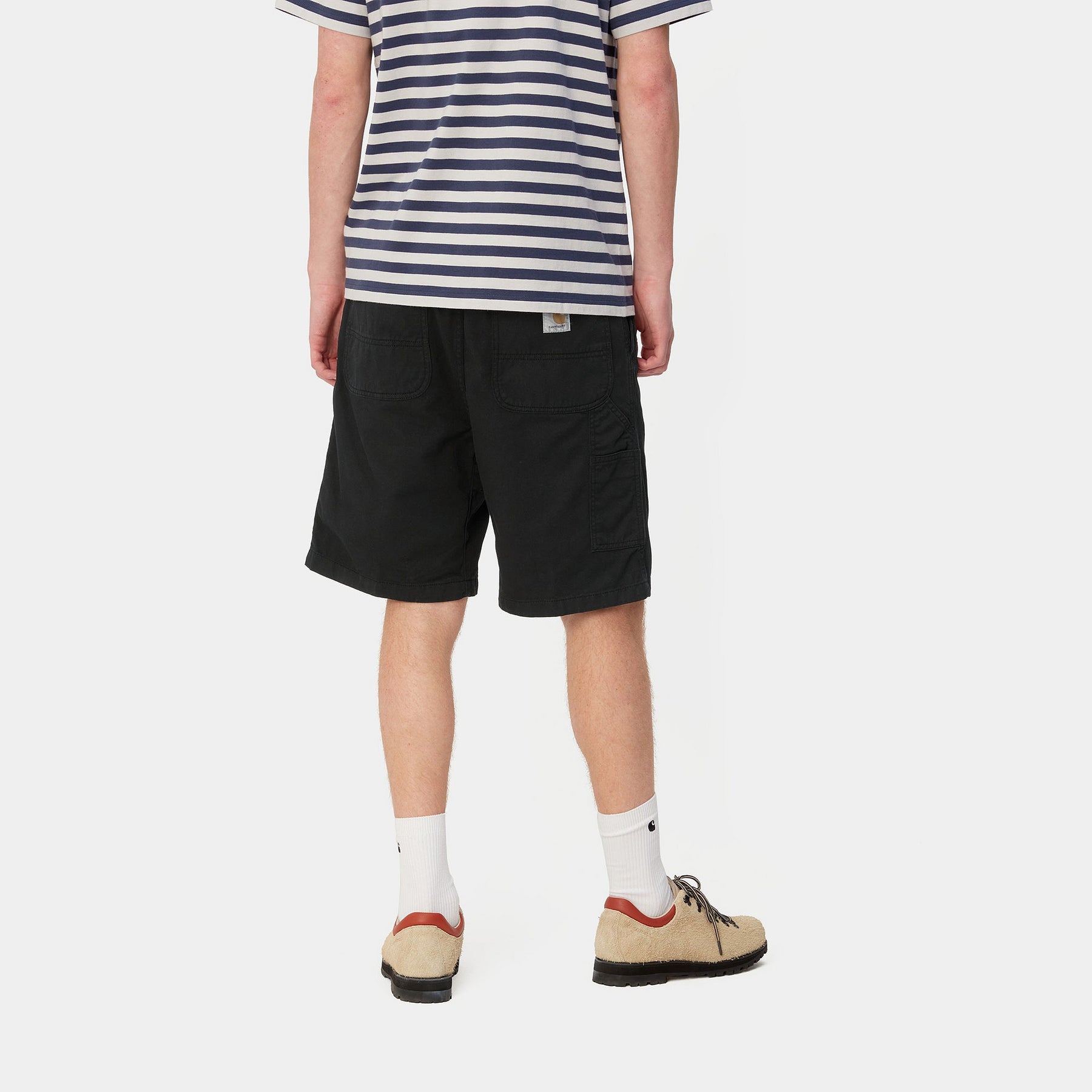 SHORT CARHARTT WIP FLINT BLACK