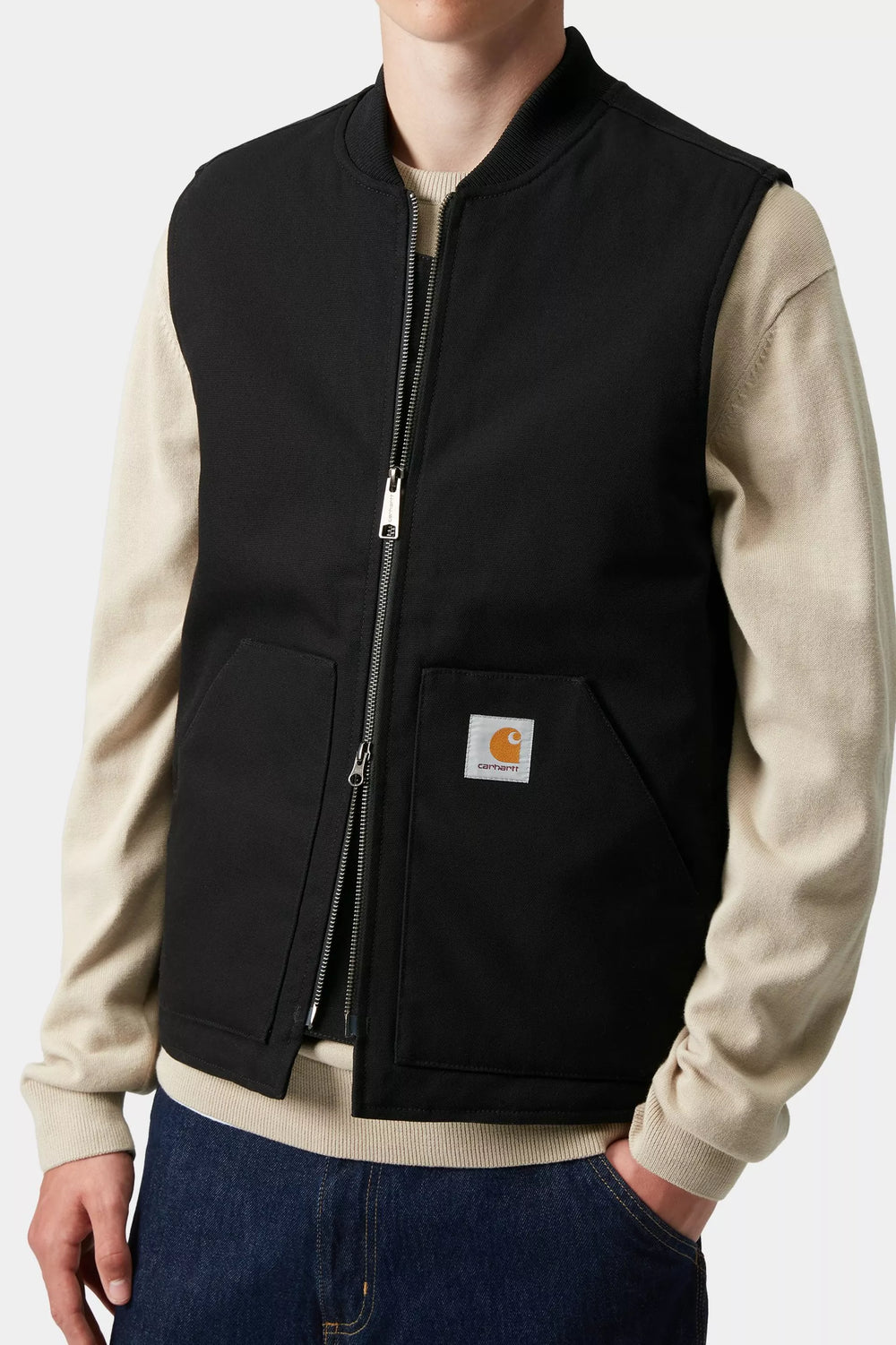 CHT CARHARTT WIP CLASSIC VEST BLACK RGD