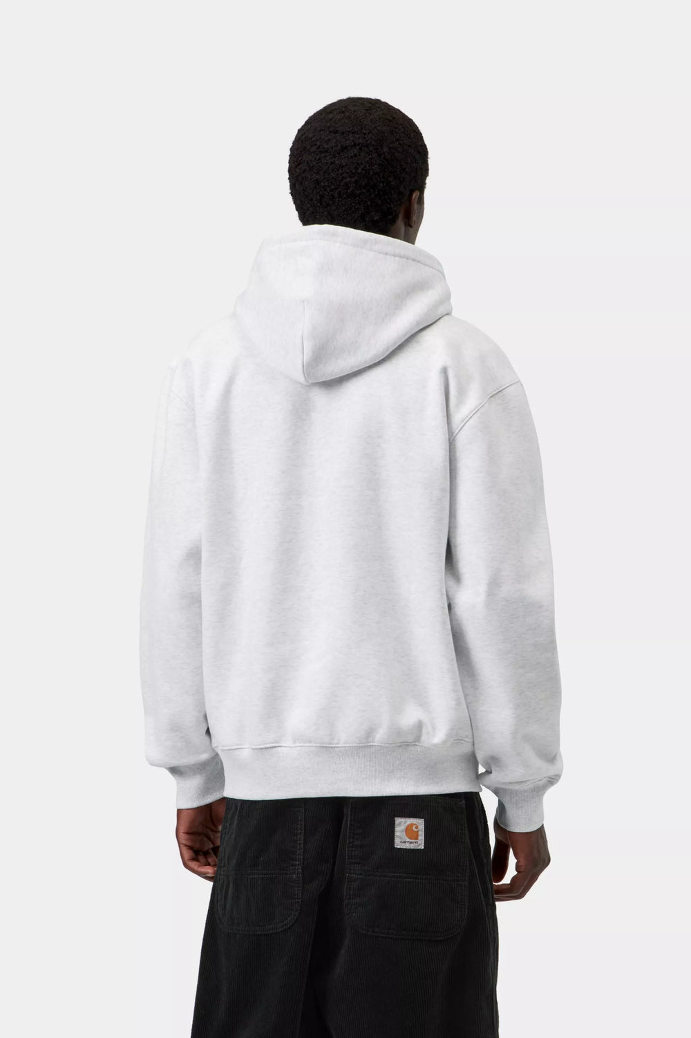HOOD CARHARTT WIP SWEAT ASH/GRAPHITE