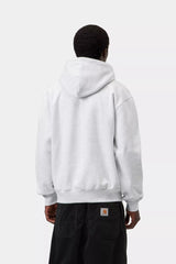 HOOD CARHARTT WIP SWEAT ASH/GRAPHITE