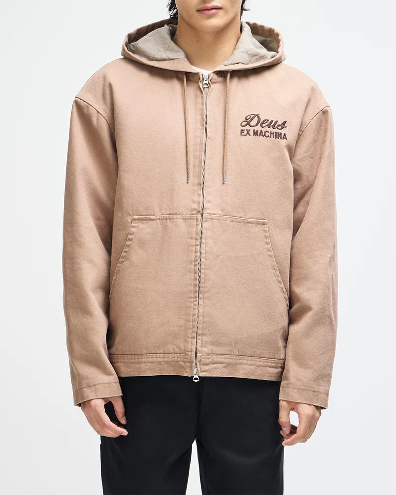 CHT DEUS HARAJUKU HOODED CAMEL BROWN