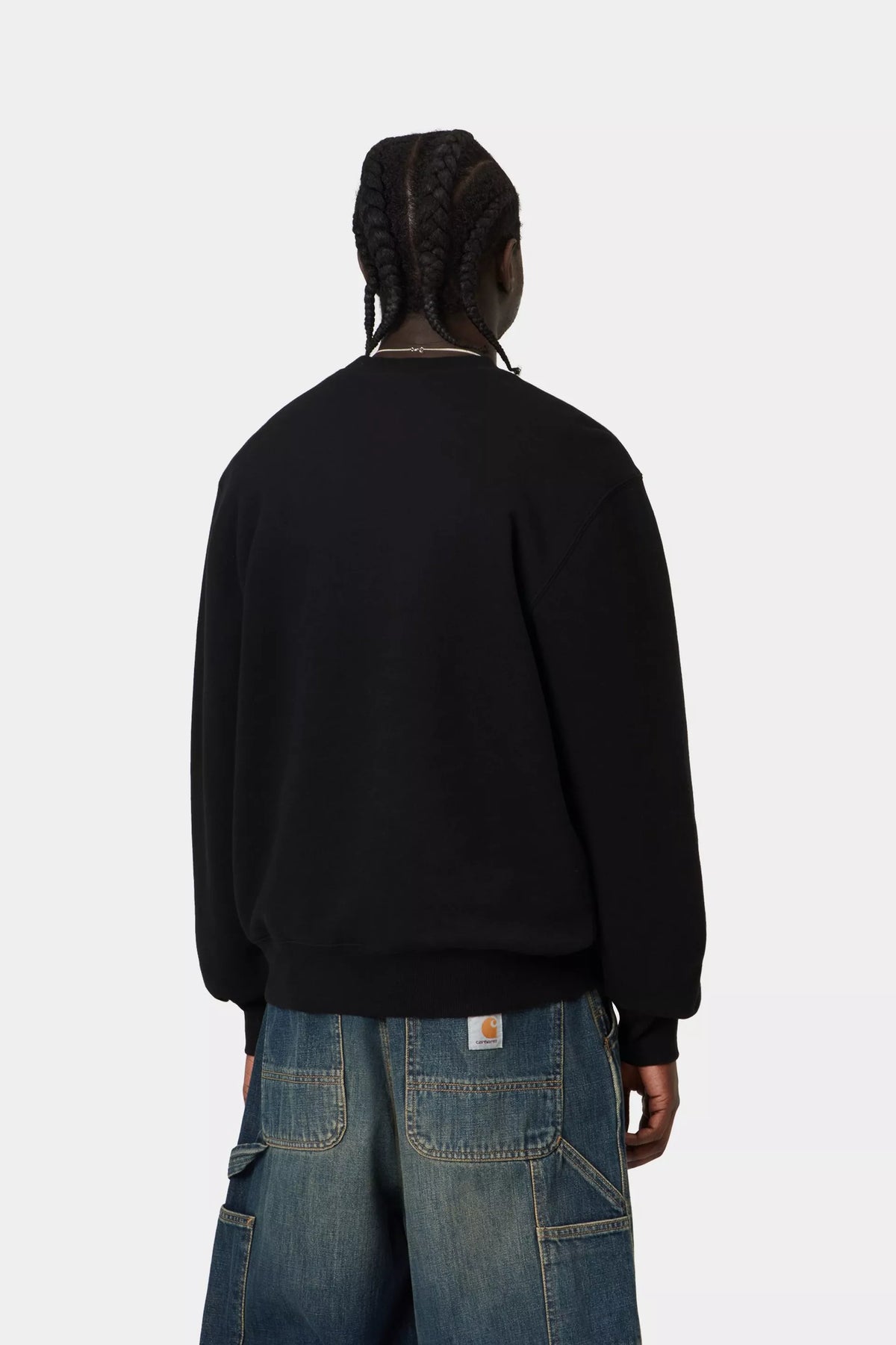 CREW CARHARTT WIP WIRELESS BLACK