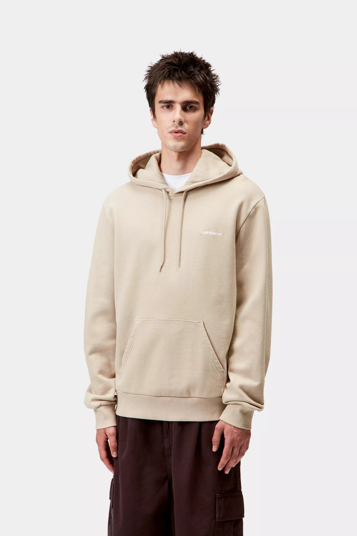 HOOD CARHARTT WIP SCRIPT FLEUR DE SEL
