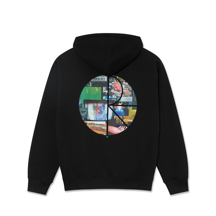 HOOD POLAR FILL LOGO OURSELVES BLACK