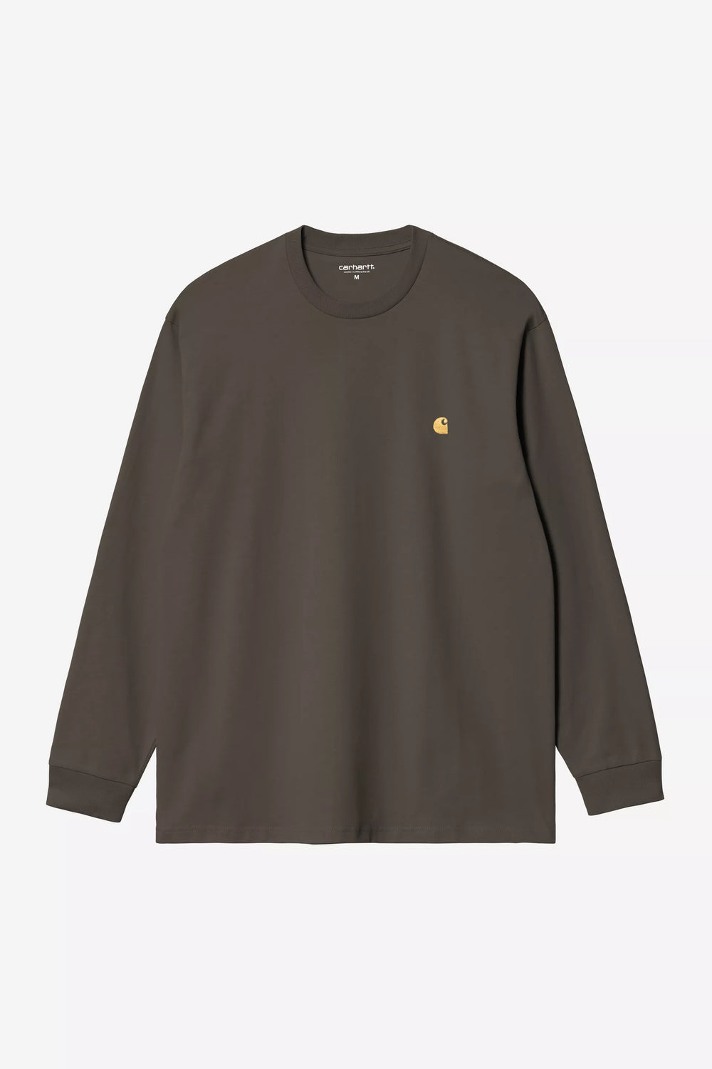 CTA CARHARTT WIP L/S CHASE SHUNGITE