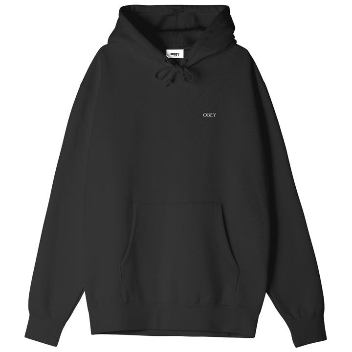 HOOD OBEY GEOMETRIC POWER BLACK