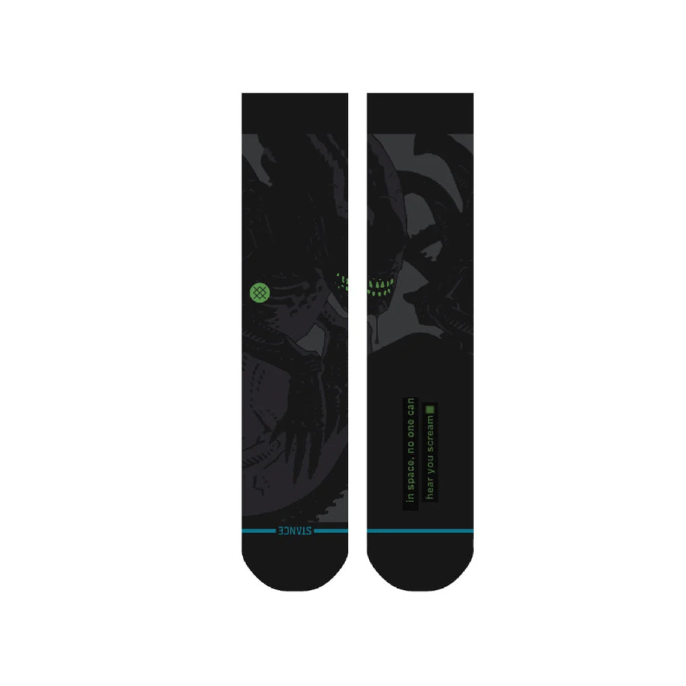 CALCETINES STANCE ALIEN BLACK