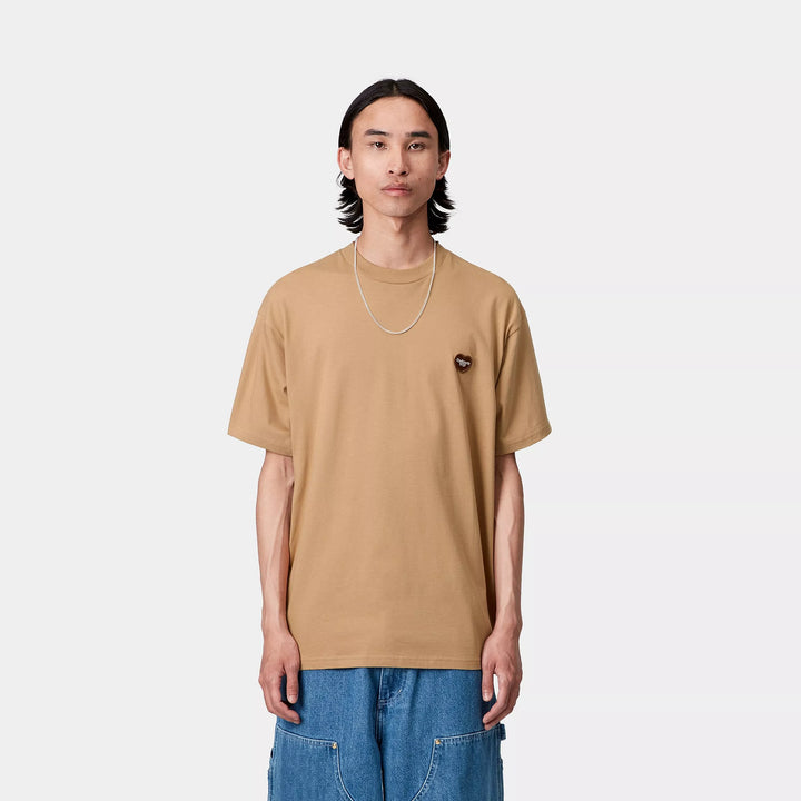 CTA CARHARTT WIP HEART II DUSTY H BROWN
