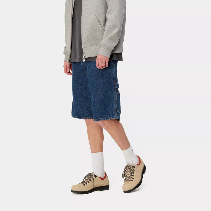 SHORT CARHARTT WIP SINGLE KNEE BLUE STN