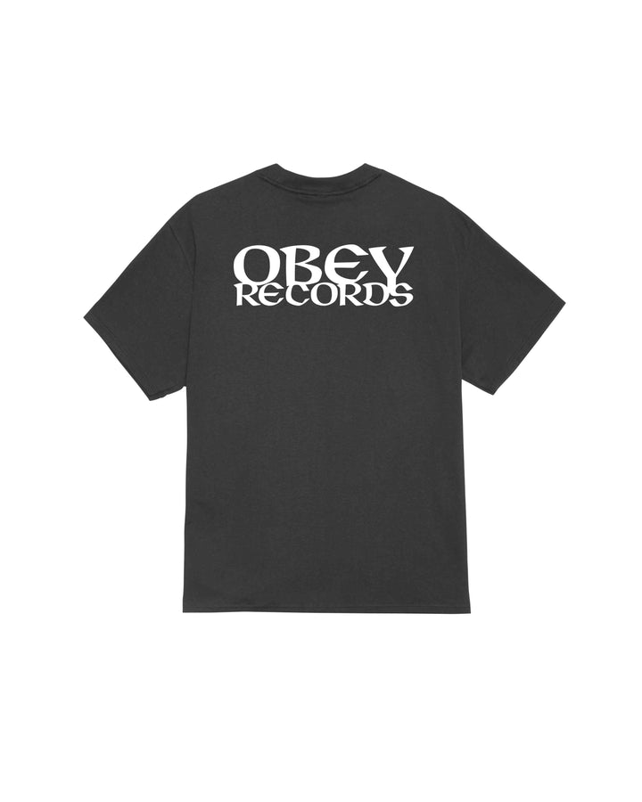 OBEY RECORDS EAR VINTAGE BLACK
