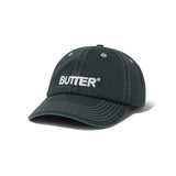 BUTTER ROUNDED LOGO WASHED BLACK