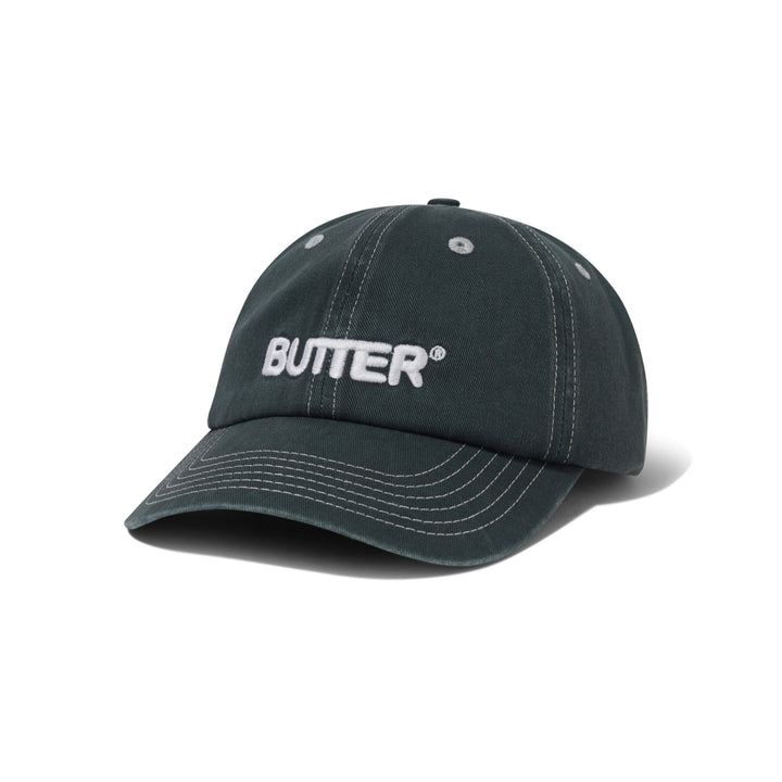 BUTTER ROUNDED LOGO WASHED BLACK