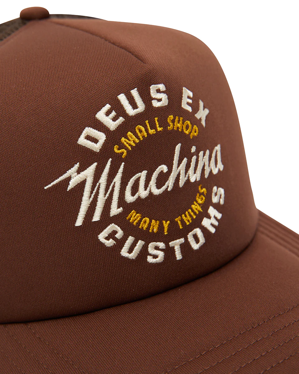 DEUS AMPED CIRCLE TRUCKER CHOCOLAT CAP