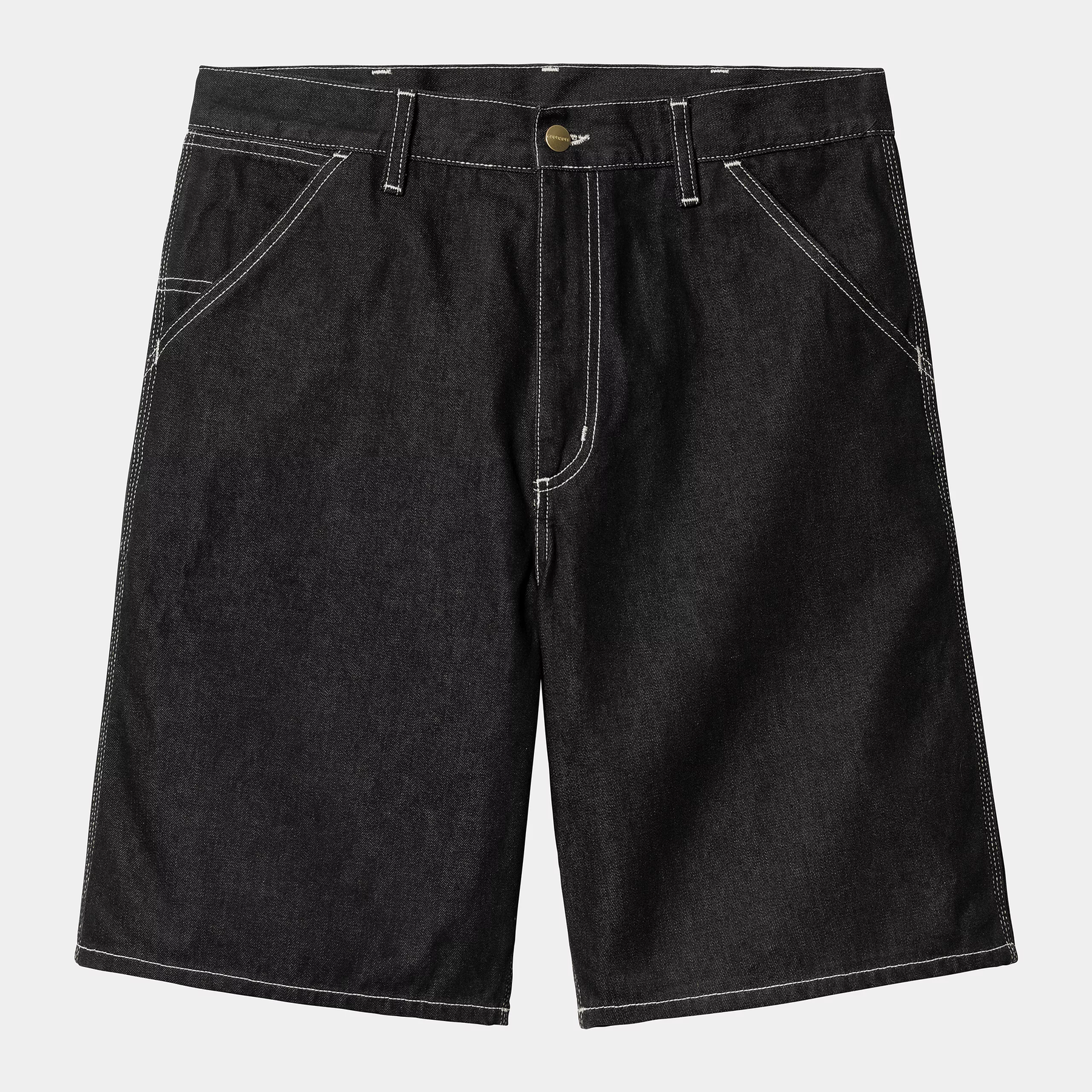 SHORT CARHARTT WIP SIMPLE BLACK ONE WASH