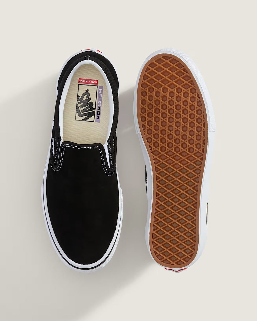 ZAPA VANS SKATE SLIP-ON BLACK/WHITE
