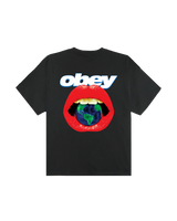 CTA OBEY LIPS VINTAGE BLACK