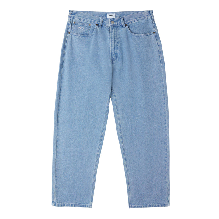 PANT OBEY BIGWIG BAGGY LIGHT INDIGO