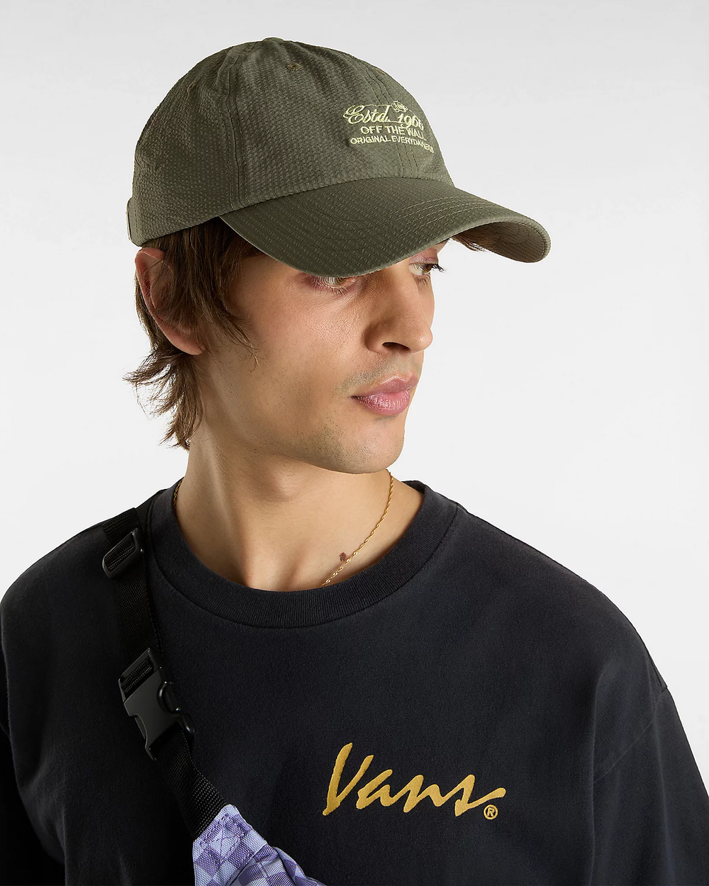VANS EST 1966 CURVED LODEN GREEN CAP