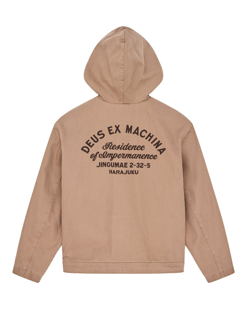 CHT DEUS HARAJUKU HOODED CAMEL BROWN