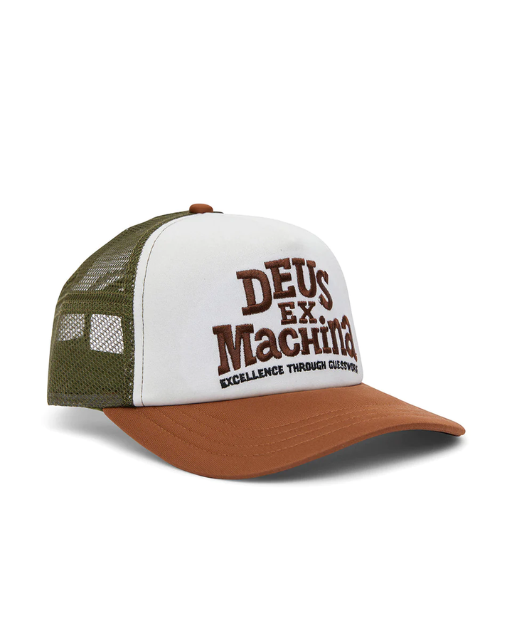 DEUS GESSWORK TRUCKER BROWN CAP