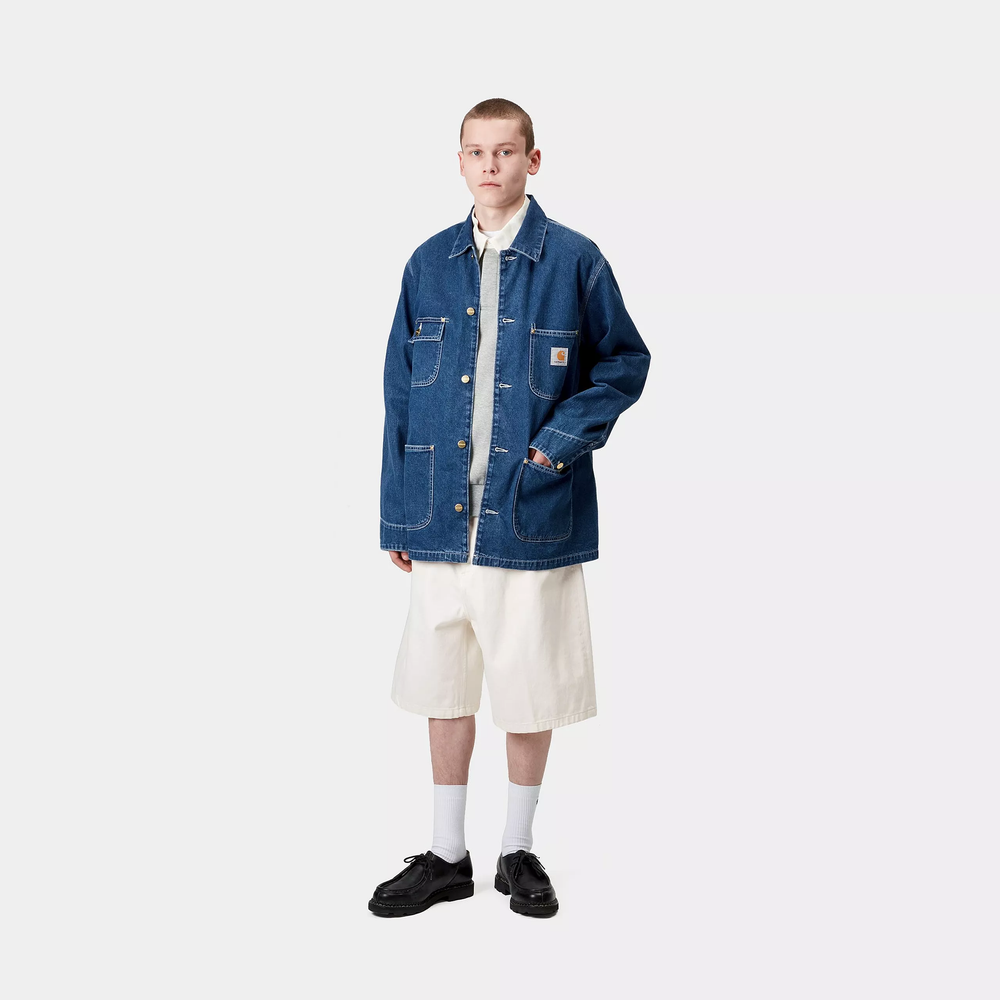CARHARTT WIP BRANDON WHITE SHORTS