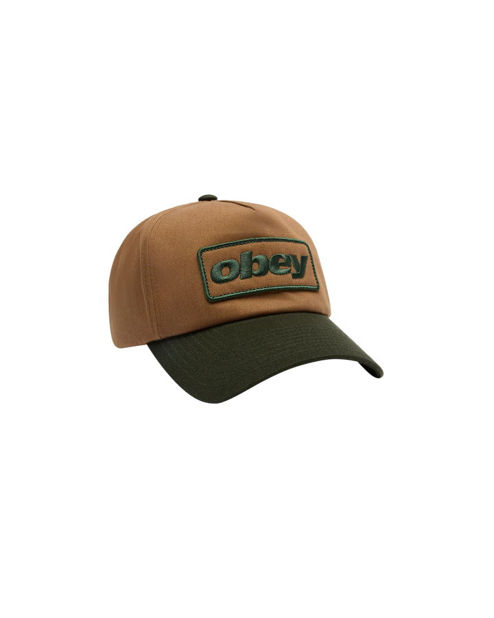 GORRA OBEY RANCH 5 PANEL DEEP FOREST