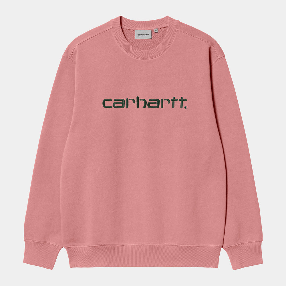 CREW CARHARTT WIP SWEAT DUSTY ROSE