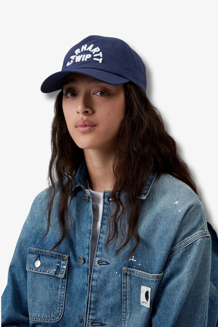 GORRA CARHARTT WIP ARCH SCRIPT DARK NAVY