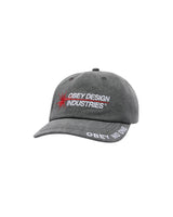 OBEY INDUSTRIES VELCRO PIGMENT BLK CAP