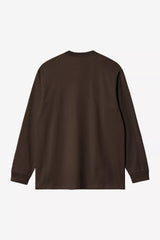 CTA CARHARTT WIP L/S CHASE TOBACCO