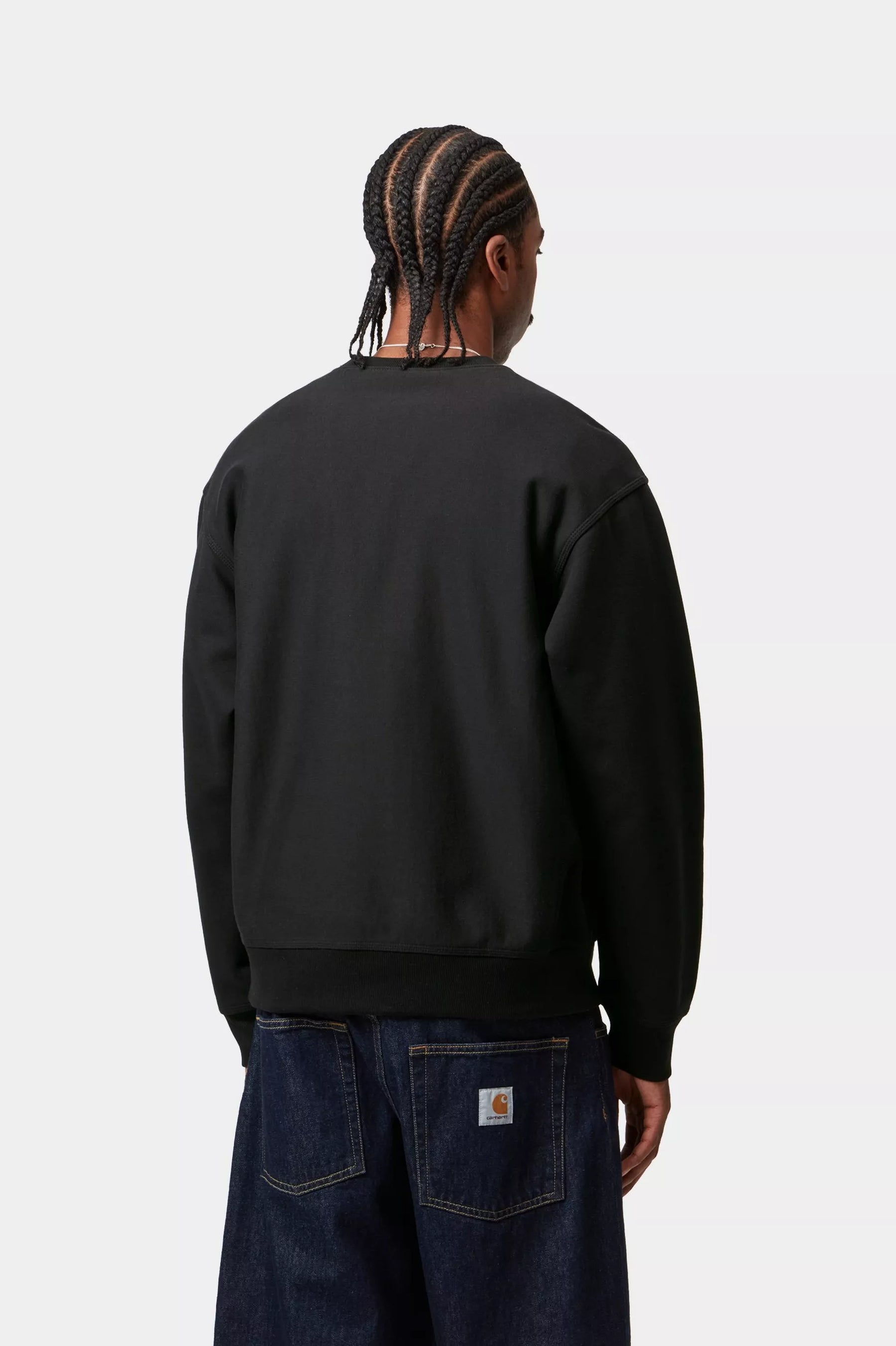 CREW CARHARTT WIP AMERICAN BLACK
