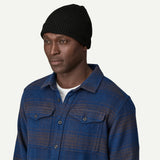GORRO PATAGONIA FISHERMAN ROLLED BLACK