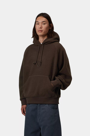HOOD CARHARTT WIP LIMN C FLEECE TOBACCO
