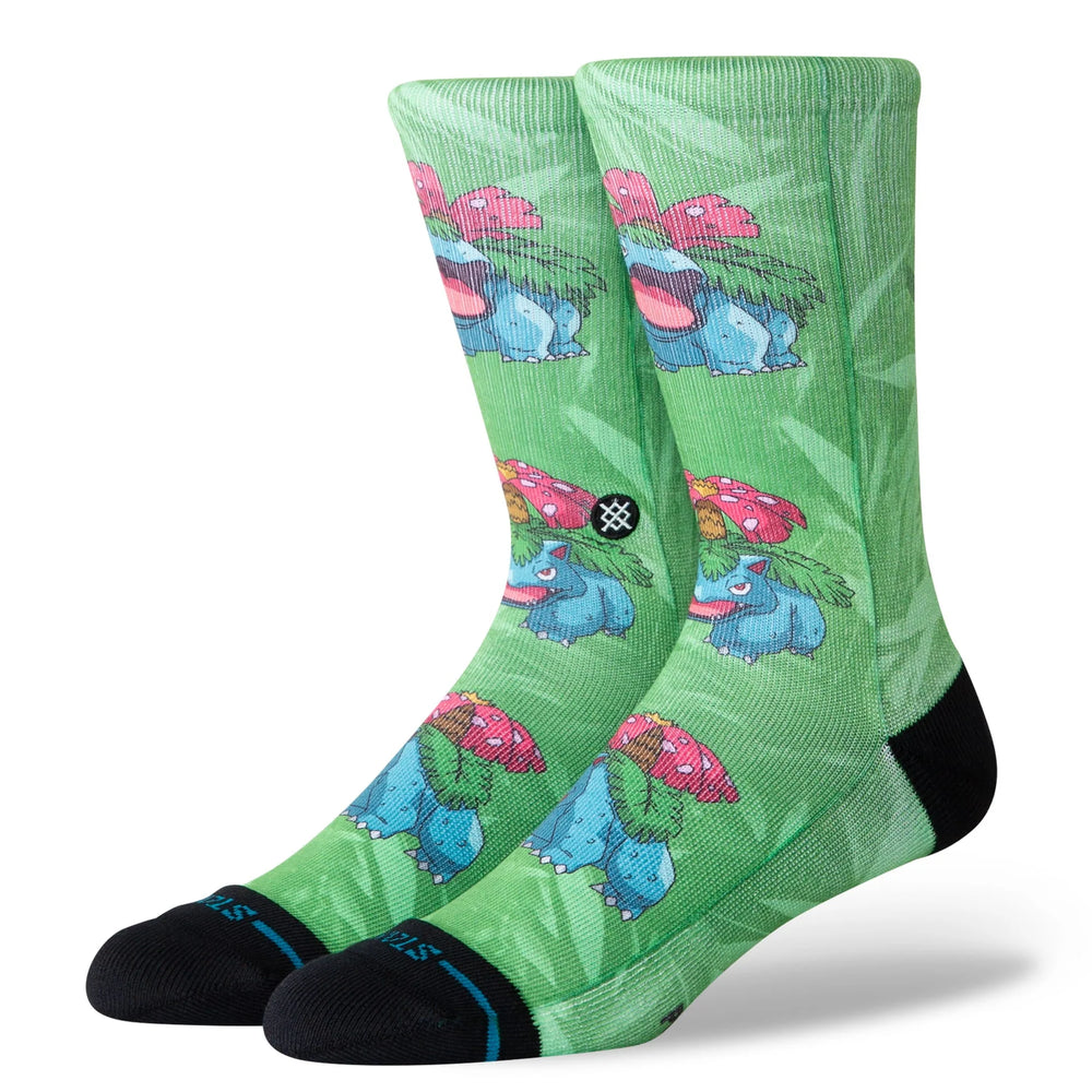CALCETINES STANCE VENUSAUR GREEN
