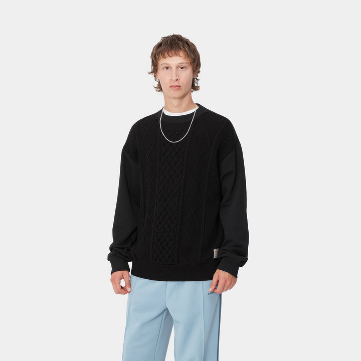 SWEATER CARHARTT WIP TRIDON BLACK