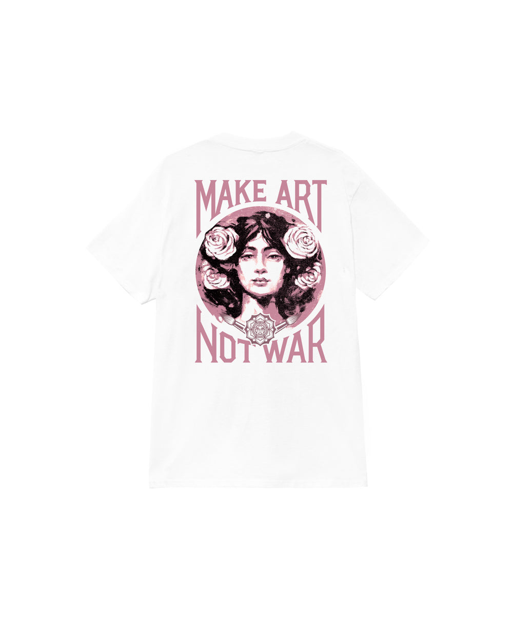 CTA OBEY MAKE ART WHITE