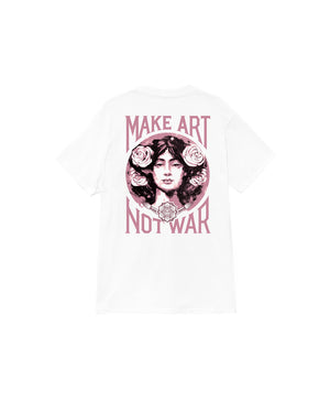 CTA OBEY MAKE ART WHITE