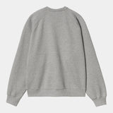 CREW CARHARTT WIP LAZY DUCK GREY HEATHER