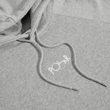 FLEECE HOOD DEAFULT HEATHER GRAY