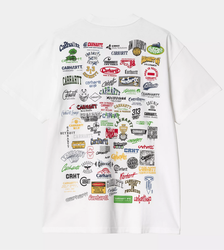 CTA CARHARTT WIP LOGO WHITE
