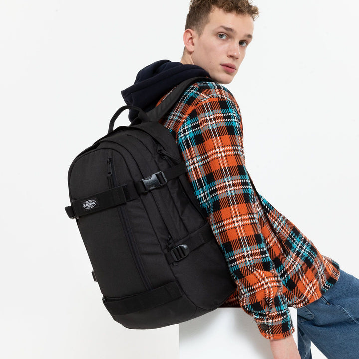 EASTPAK GETTER CS MONO BLACK BACKPACK