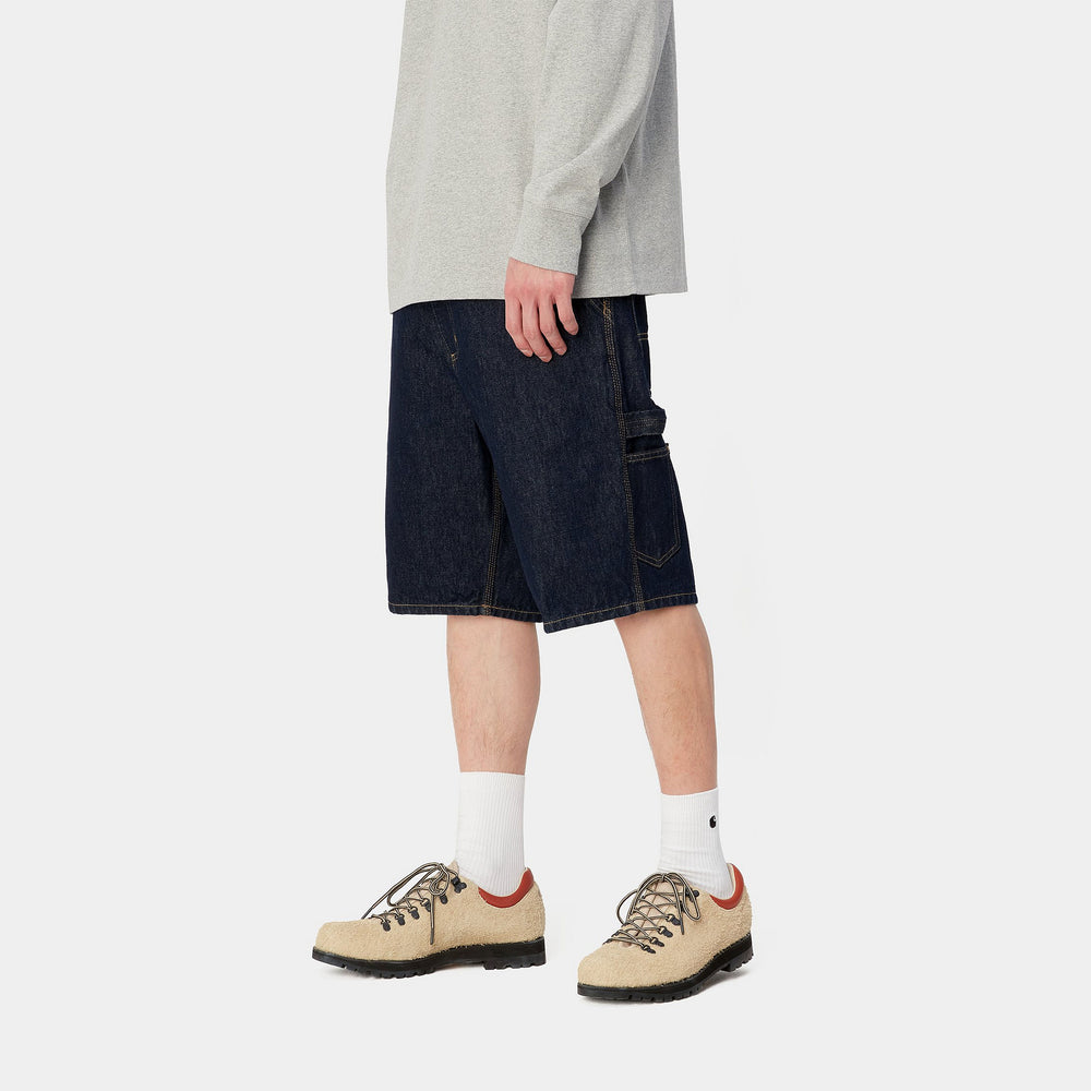 SHORT CARHARTT WIP SINGLE KNEE BLUE RINS