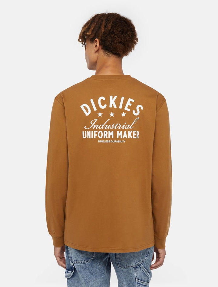 CTA DICKIES TREGO L/S TEE BROWN DUCK