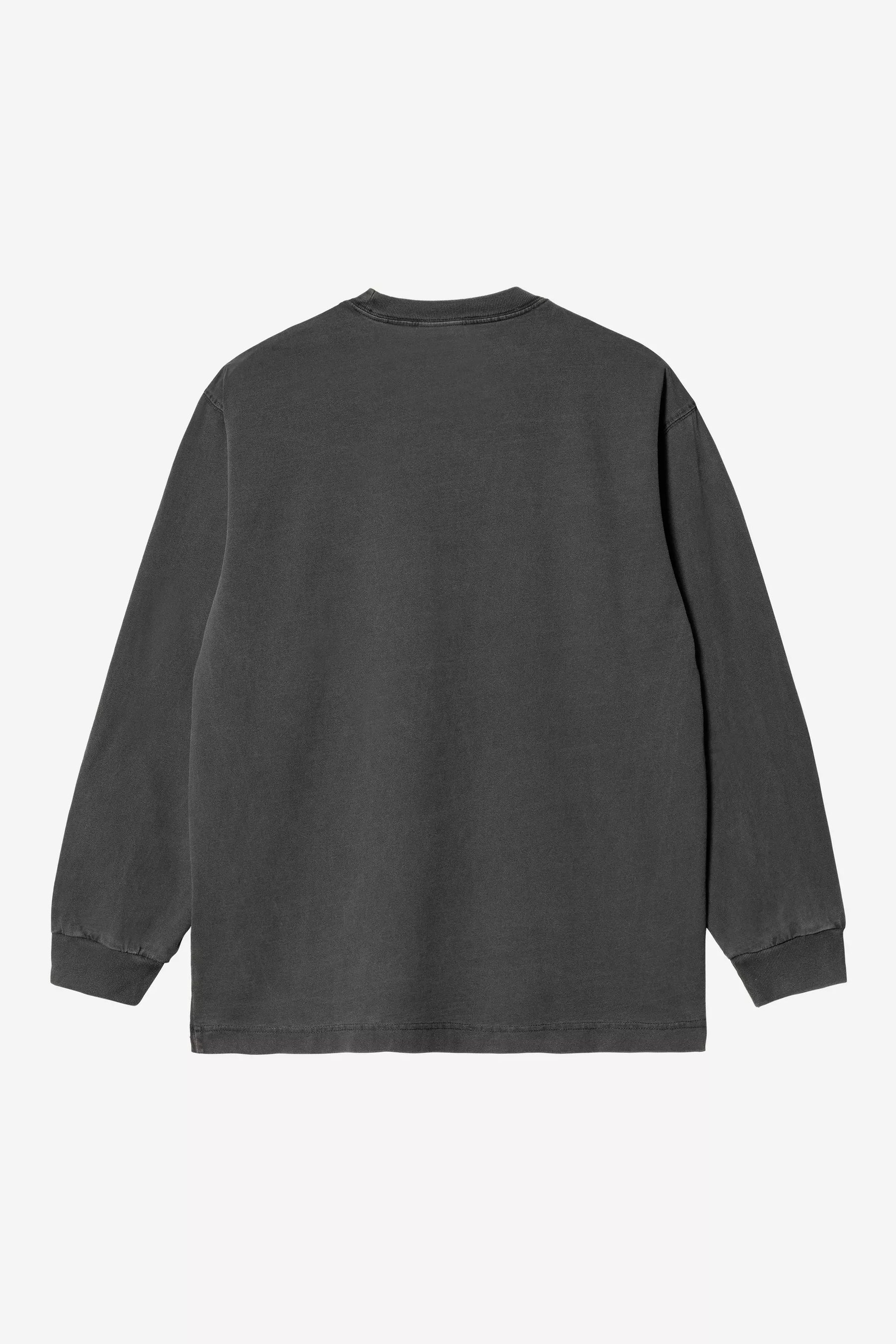 CTA CARHARTT WIP L/S VISTA BLACK DYED