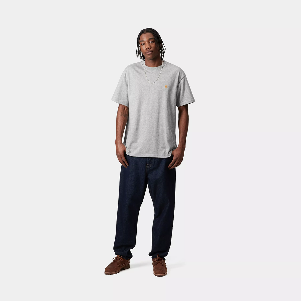 CTA CARHARTT WIP CHASE GRAY HEATHER/GOLD