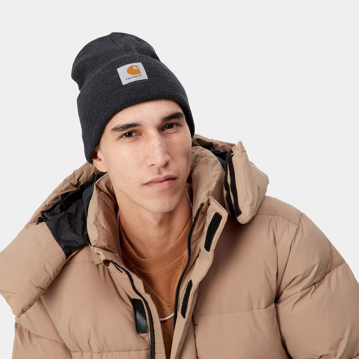 CARHARTT WIP WATCH BLACK HEATHER HAT