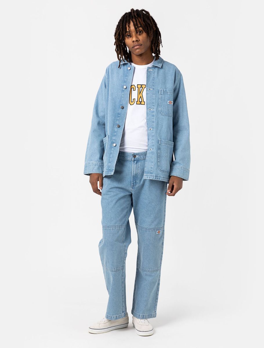 PANT DICKIES DOUBLE KNEE DENIM LIGHT W.