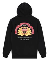 ZIP HOOD DEUS SACRED CREST BLACK